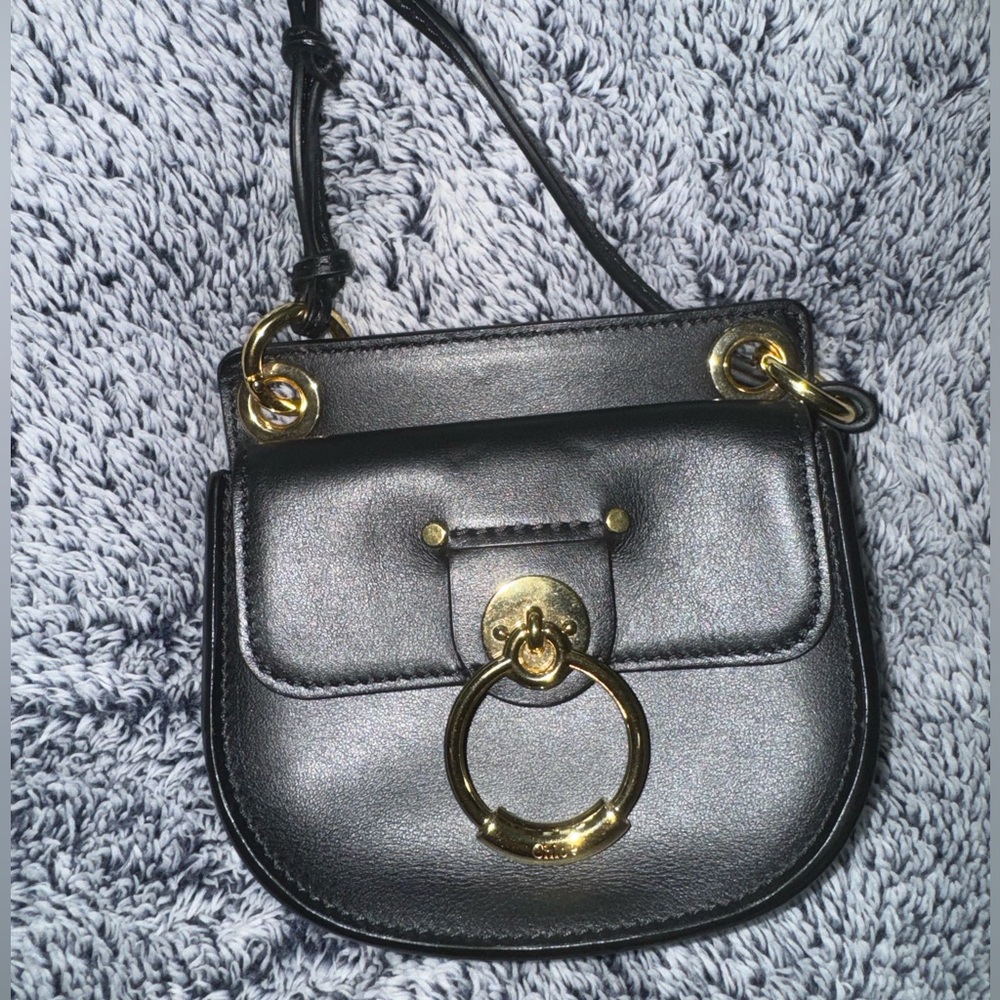 Chloe mini leather Tess cross body bag